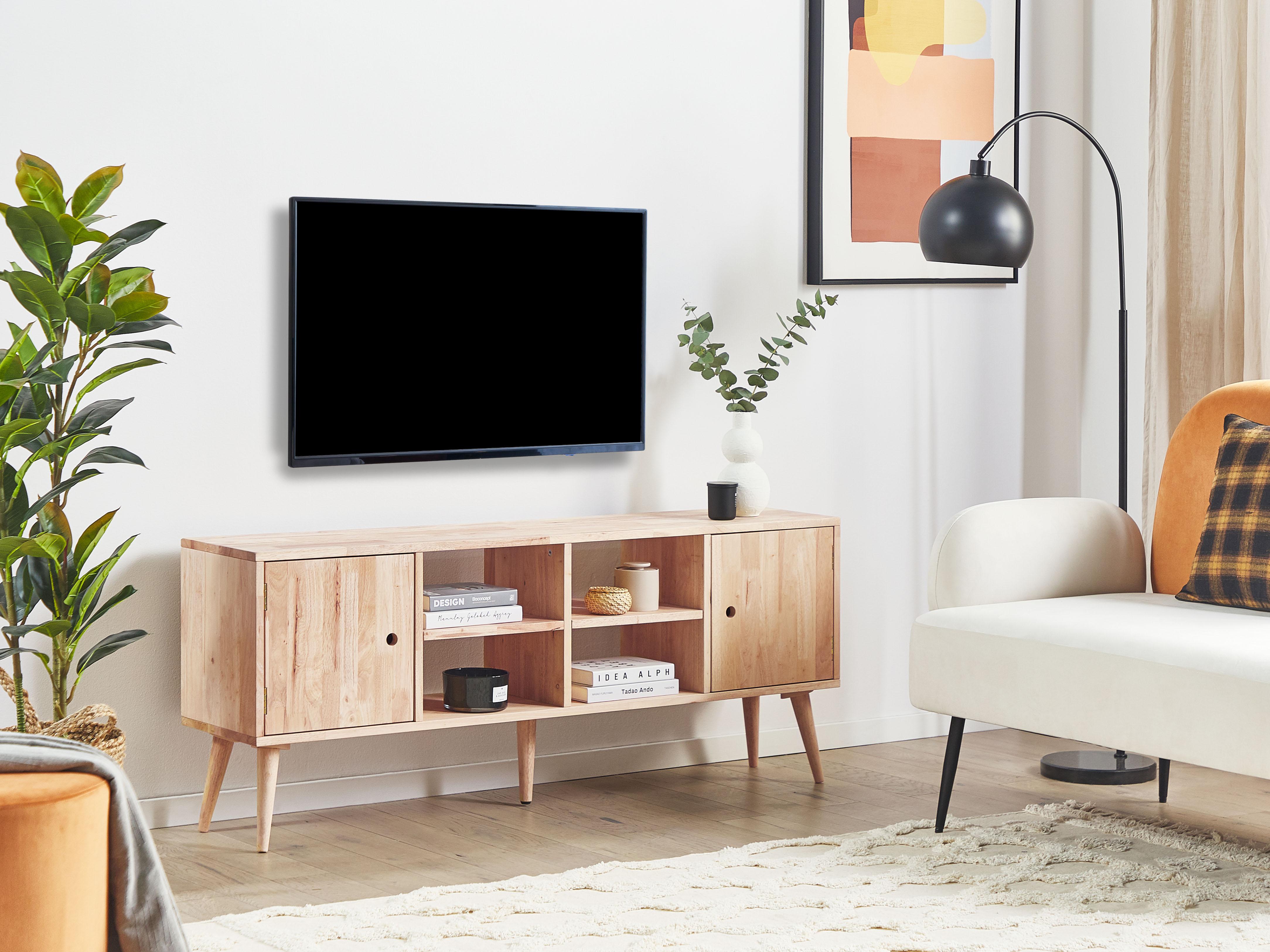 TV-meubel CHANDLER Hout Lichtbruin