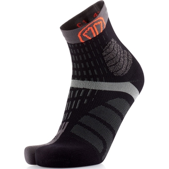 Sidas T-Free Trail Socken Schwarz / Grau