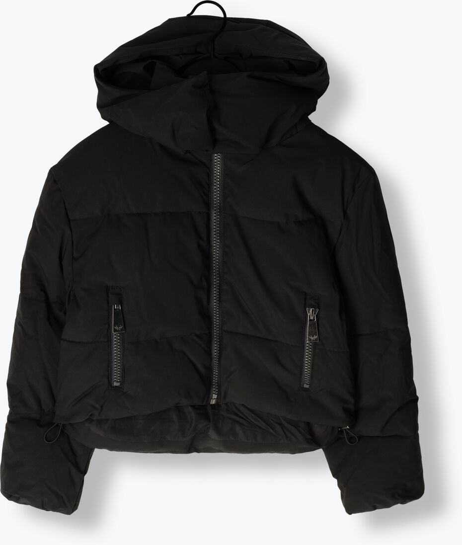 FRANKIE & LIBERTY zwarte frankie & liberty gewatteerde jas kylie cropped puffer jacket