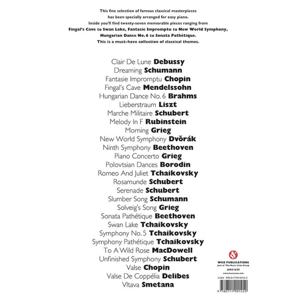 Wise Publications It's Easy To Play Classical Pieces pianoboek