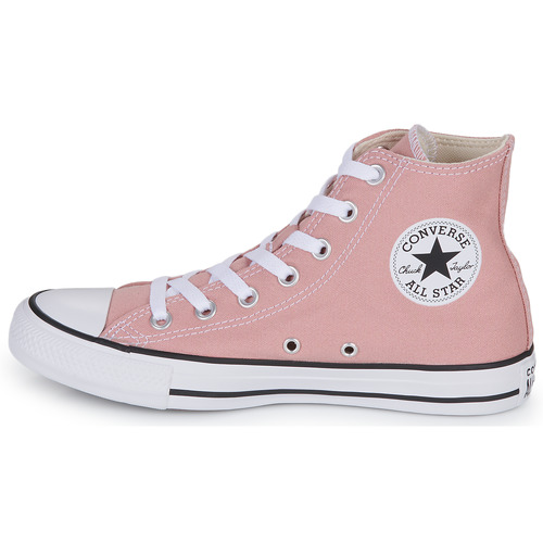 Converse - CHUCK TAYLOR ALL STAR SEASONAL COLOR HI - Rose / Noir / Blanc