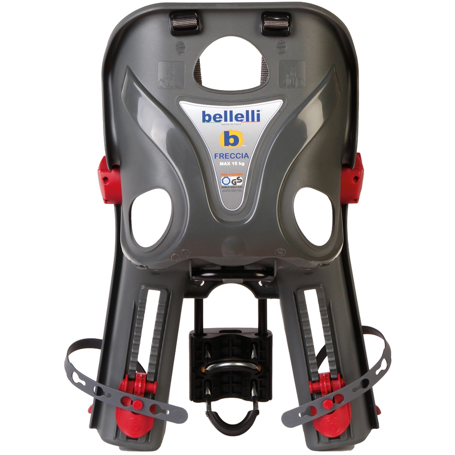 BELLELLI Kindersitz Fahrrad Freccia B-Fix frame mount Dark Grey