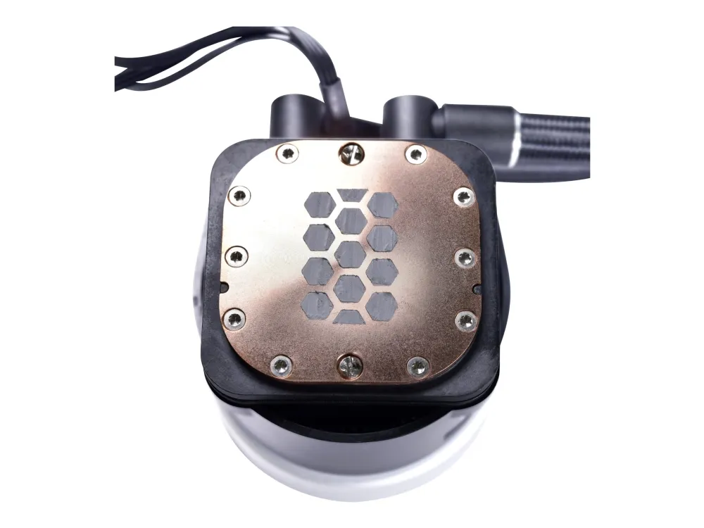 Lian Li Galahad II Trinity SL-INF - Processors flydende kølesystem - med controller - Radiatorstørrelse: 360 mm - (for: AM4, LGA1200, LGA1700, AM5, LGA115x Socket) - 120 mm - hvid