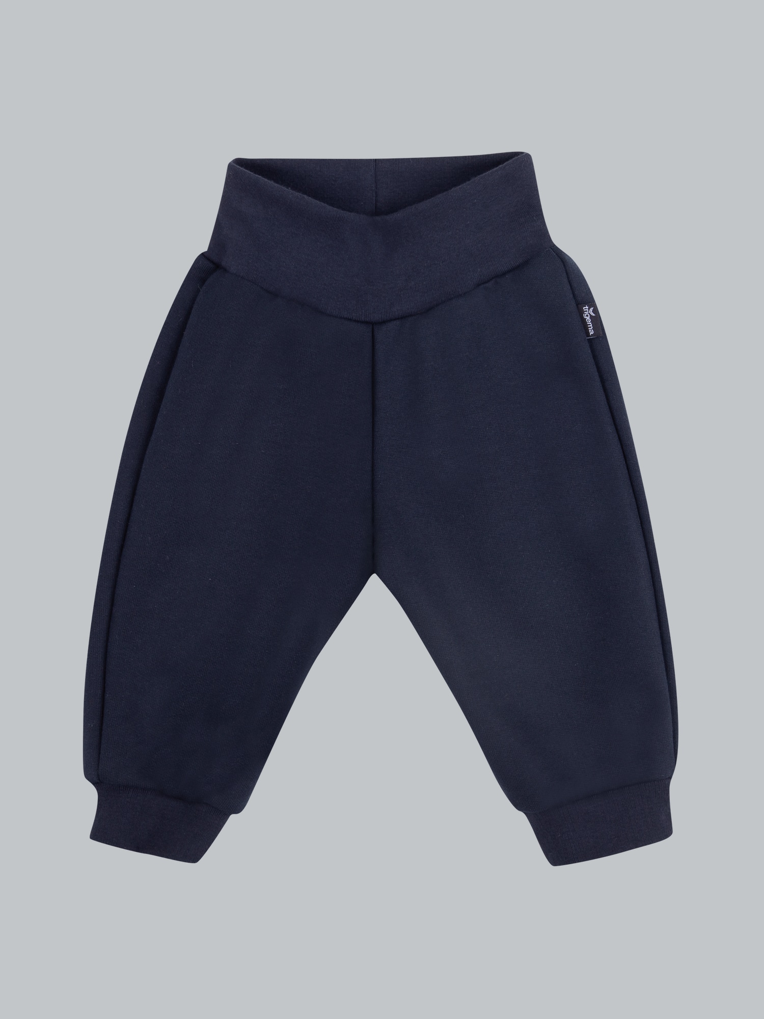Bequeme Jogginghose mit Bündchen Navy