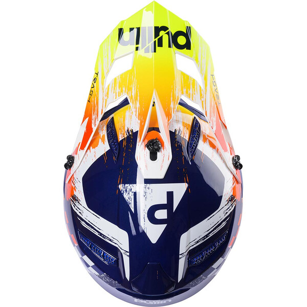 pull-in - Casque enfant Trash Kid - 2024 Navy / Blanc / Jaune / Orange
