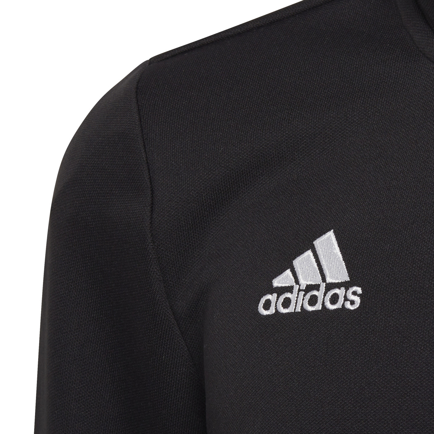 Adidas Entrada 22 Trainingstrui 1/4-Zip Kids Zwart Wit