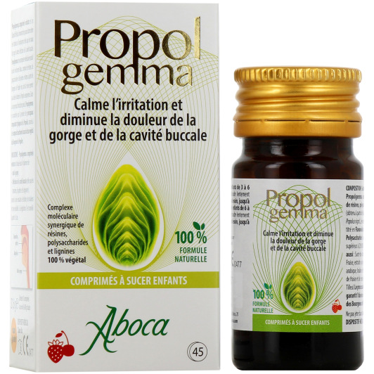 Aboca Propolgemma - irritation de la gorge