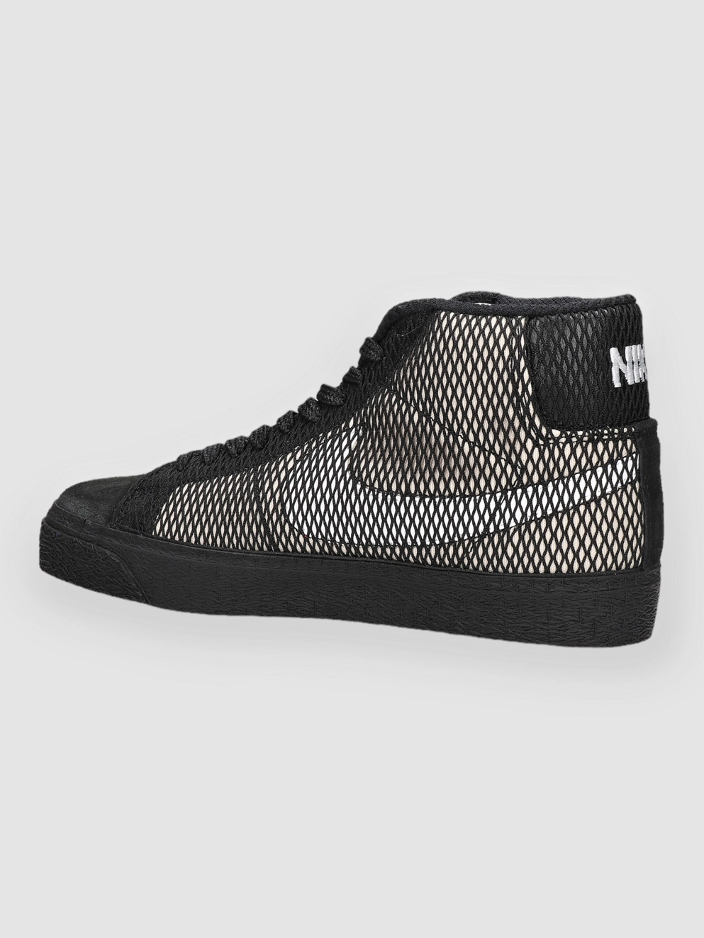 Nike Zoom Blazer Mid Premium Skate Shoes white/black/white/black