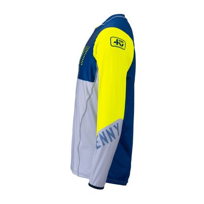 Maillot cross Kenny TITANIUM NAVY NEON YELLOW 2022 - Bleu / Jaune