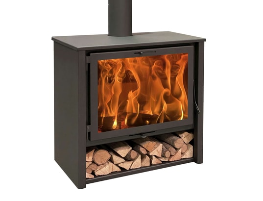 PANADERO - Poêle à bois modèle zeux 800 , 11 kw