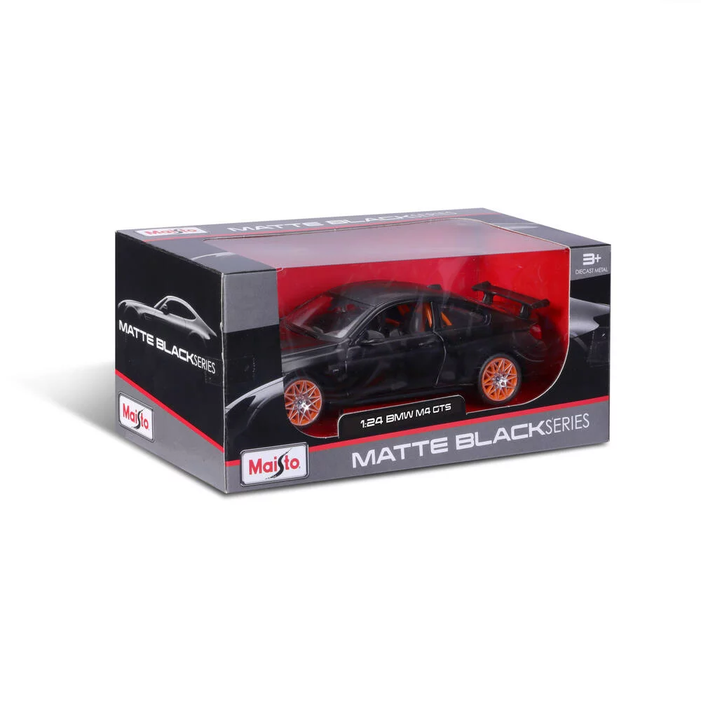MATTE BLACK SERIES - VOITURE BMW M4 GTS 1:24-