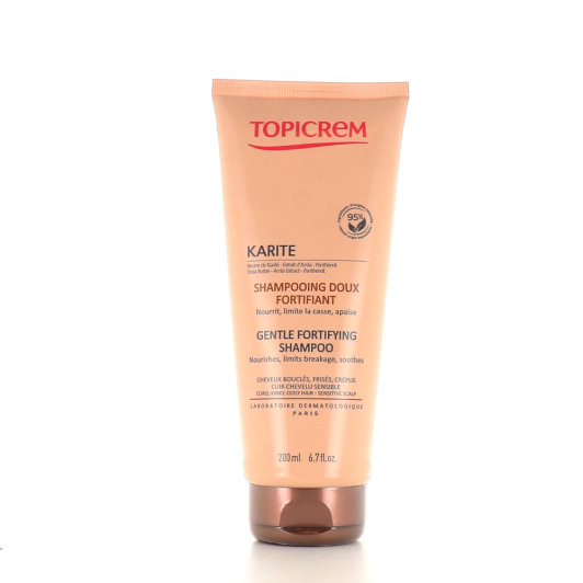 Topicrem Shampooing doux karité - Cheveux bouclés, frisés, crépus