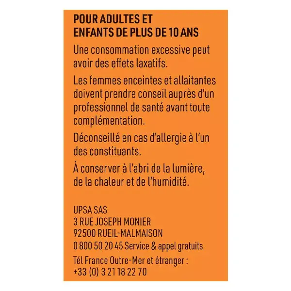 UPSA Vitamina C 500mg sem Açúcares 10 sachês