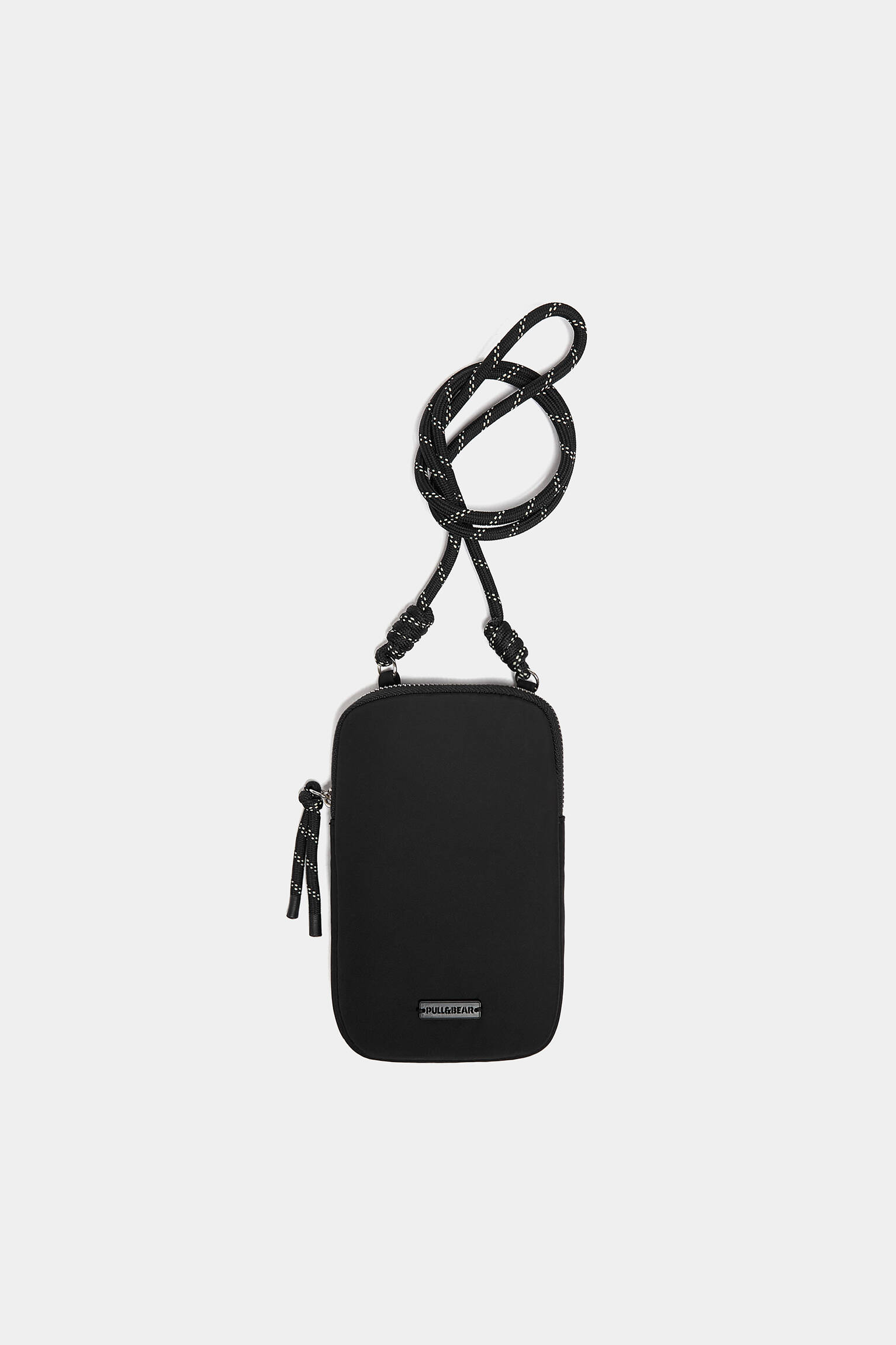 SUPORTE PARA CELULAR COM ZÍPER - PRETO
