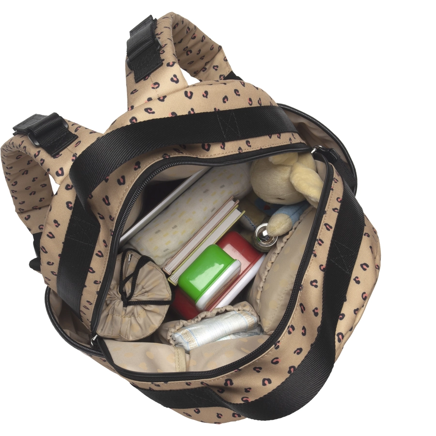 Babymel Wickelrucksack Lola Leopard