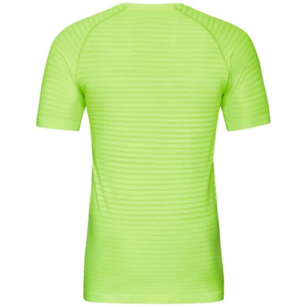 T-shirt running ODLO ESSENTIAL SEAMLESS T-SHIRT S/S CREW NECK LOUNGE LIZARD MELANGE