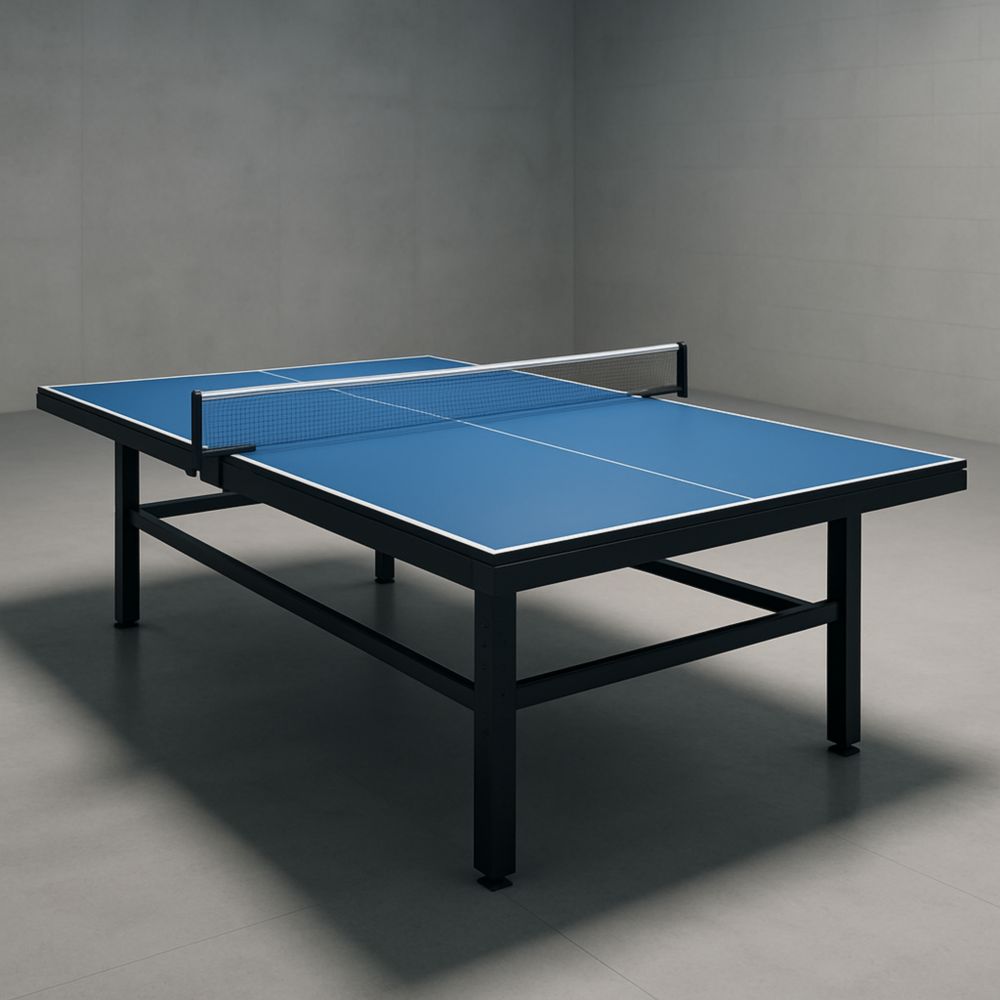 Tischtennisplatte Blau Rechteckig 274x152.5x76 cm Melamin