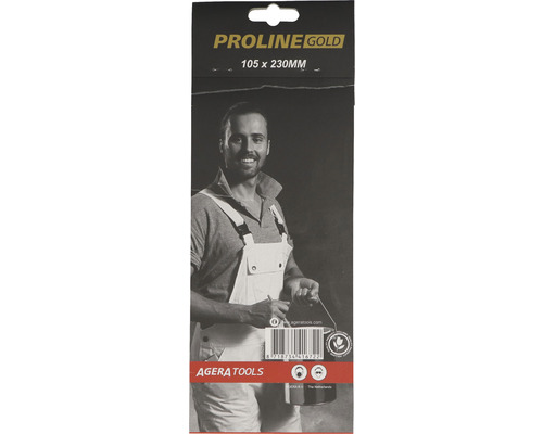 PROLINE GOLD Professionele Handschuurmachine 105 x 230 mm