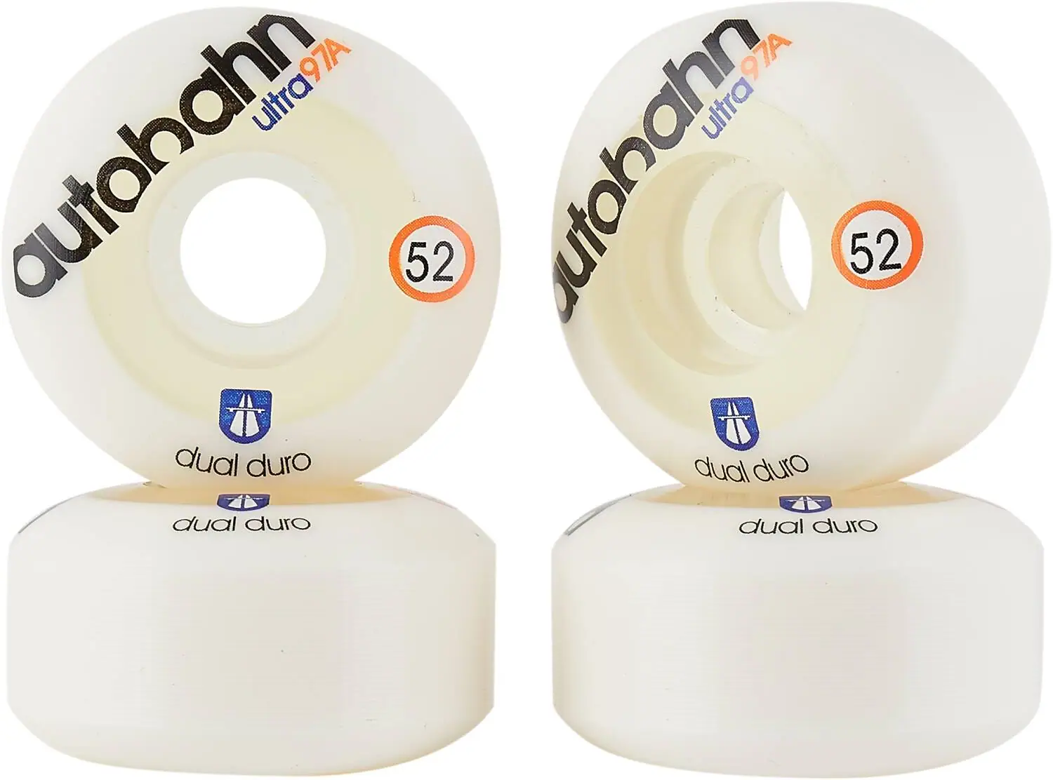 Autobahn Dual Duro Ultra Classic 97A Skateboard Hjul 4-Pak