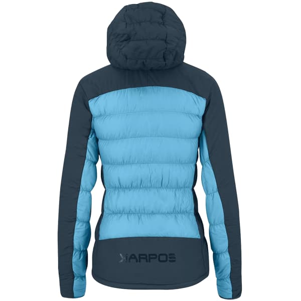 Doudoune randonnée KARPOS LASTEI ACTIVE PLUS W JKT BLUE ATOLL/MIDNIGHT