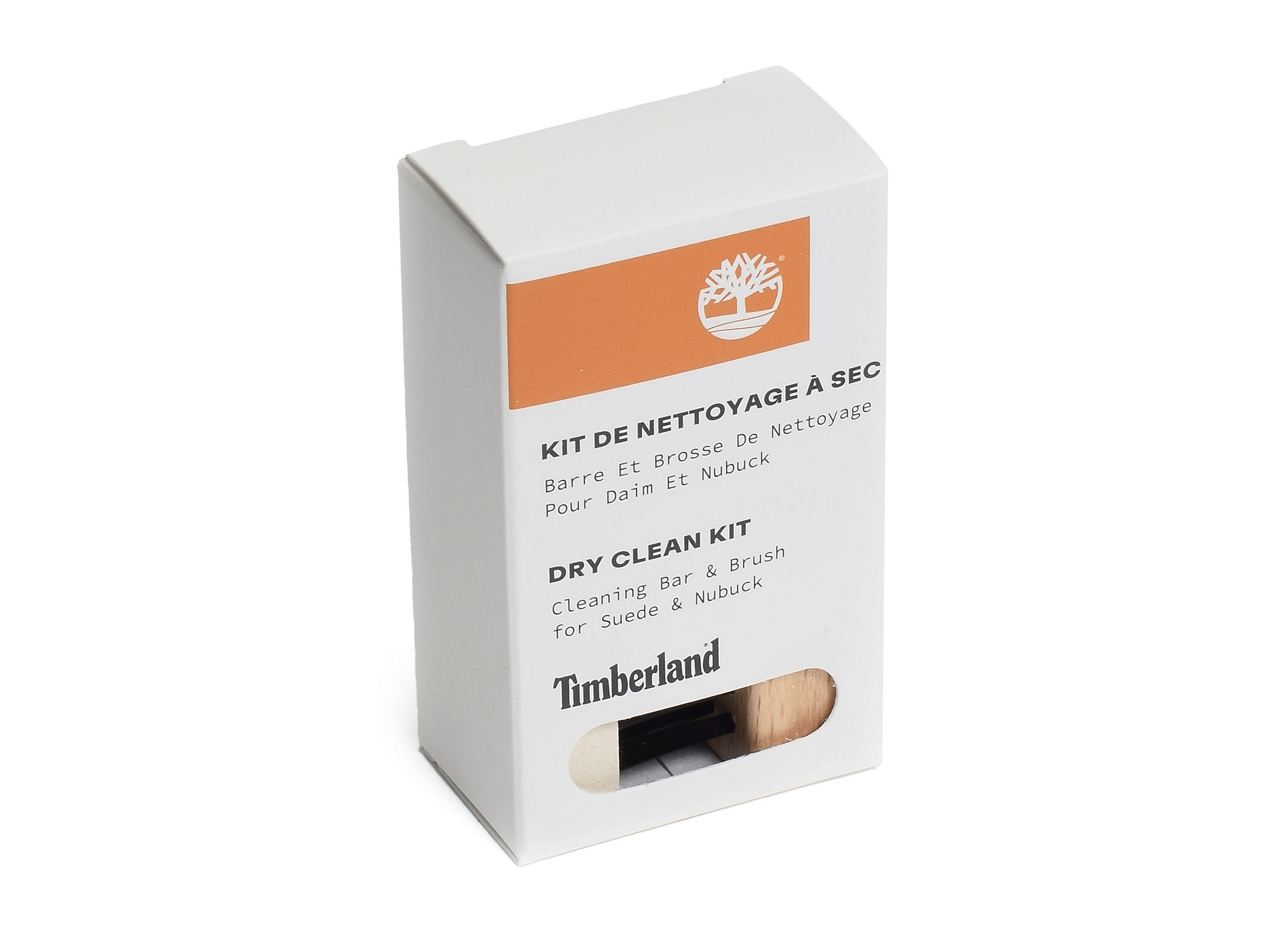 Dry cleaning kit timberland transparent