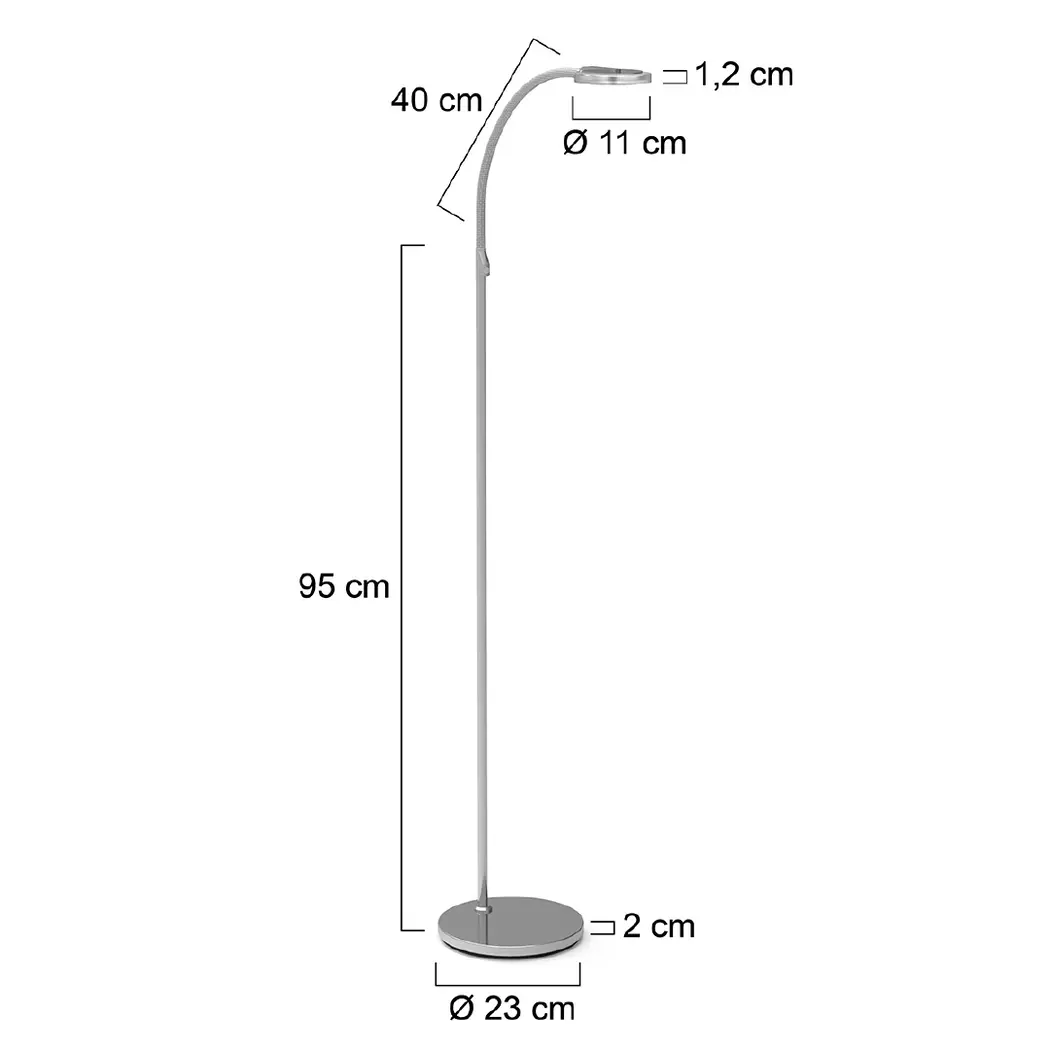 LED-Stehlampe Turound Light Color