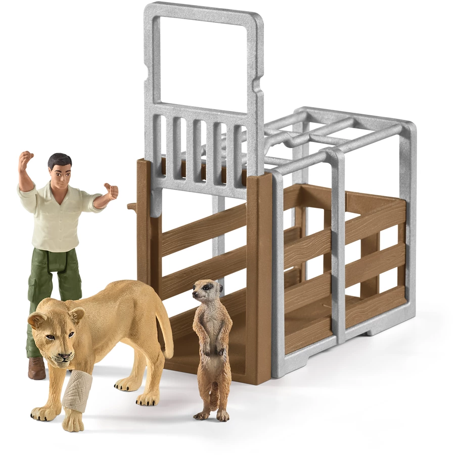 schleich® Großer Truck Tierrettung 42475