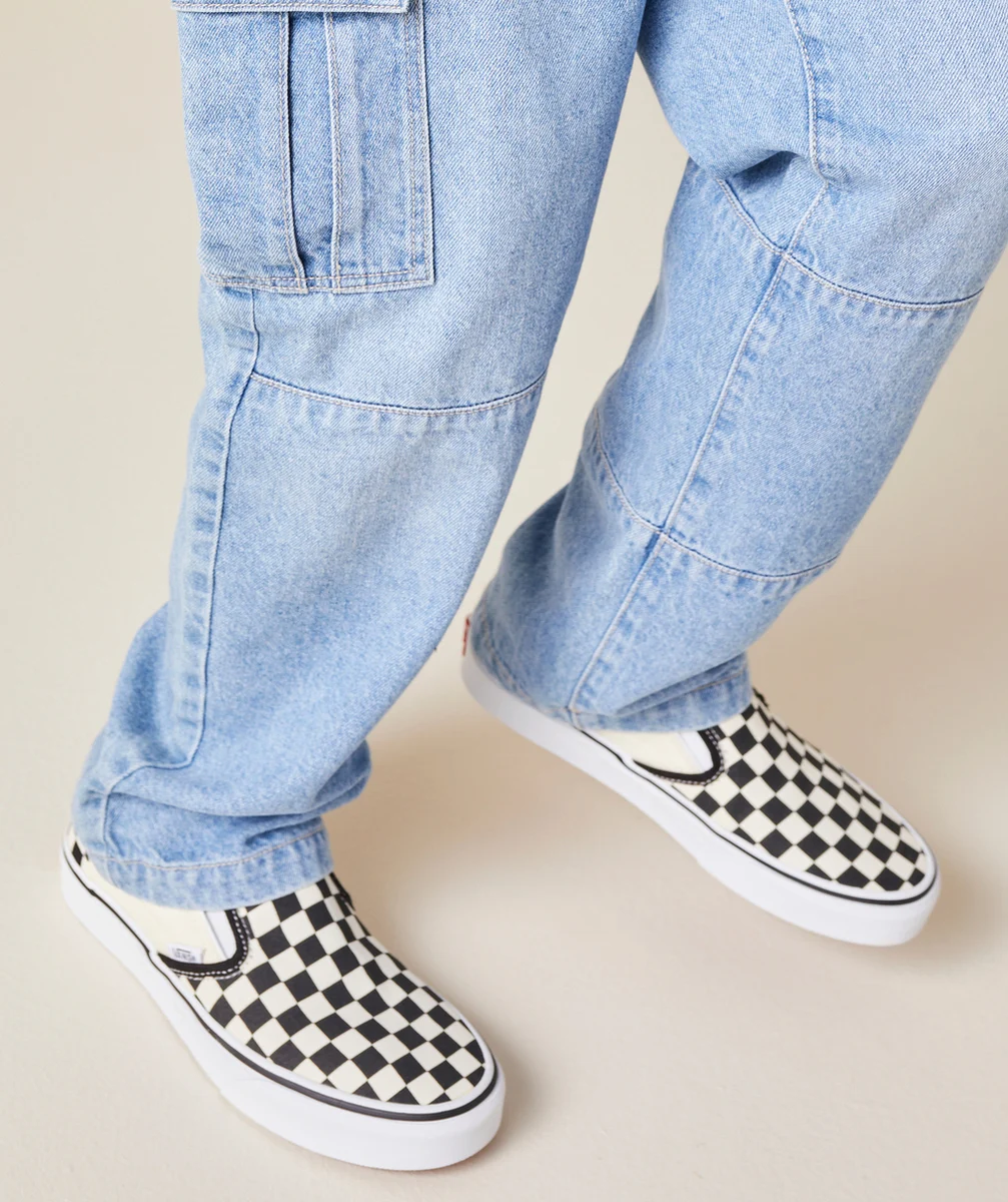 VANSBASKETS ADO CLASSIC SLIP IMPRIMÉ CHECKERBOARD