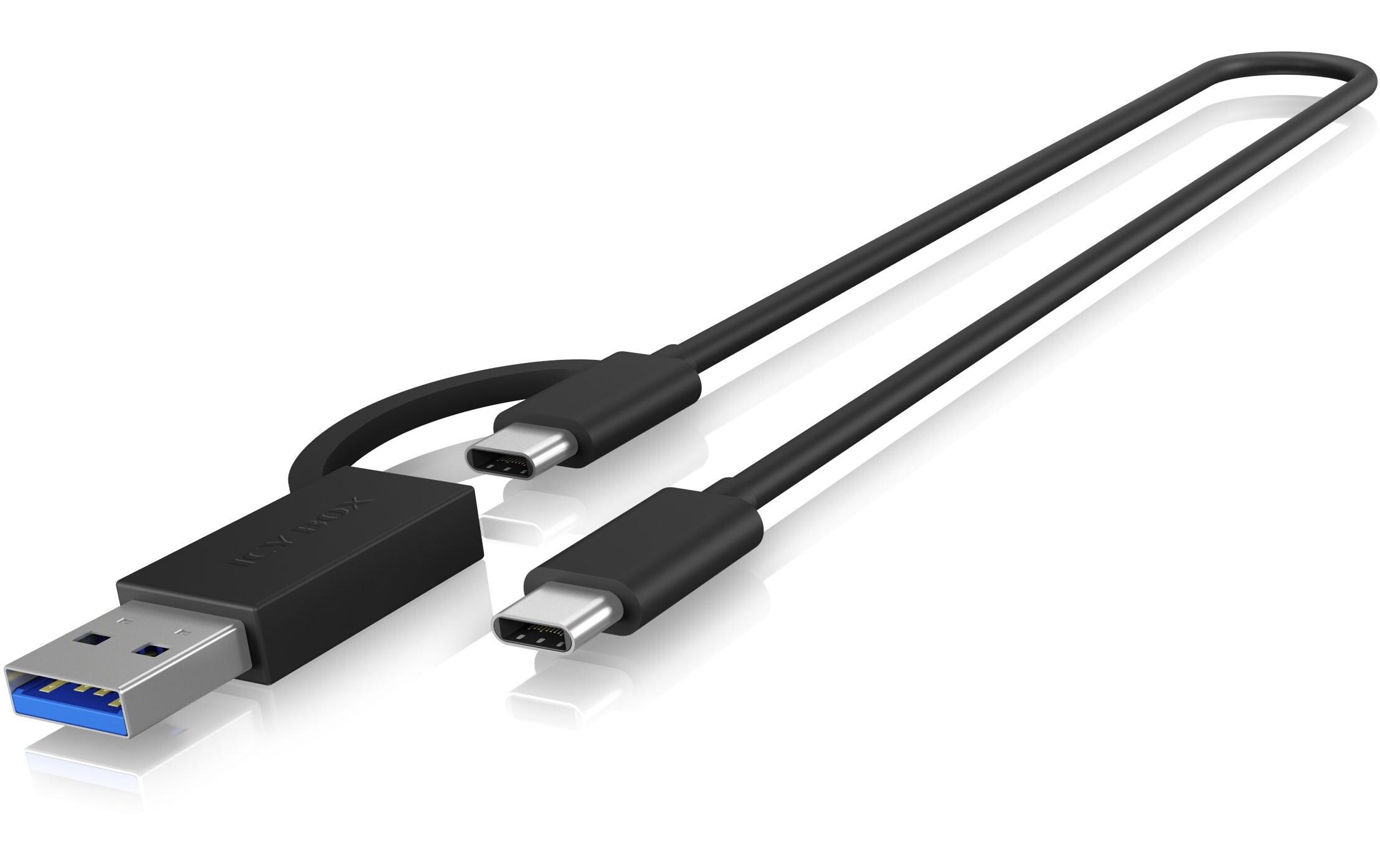 Card Reader Extern IB-CR404-C31Externer Multi-Kartenleser mit USB 3.1 Typ-C