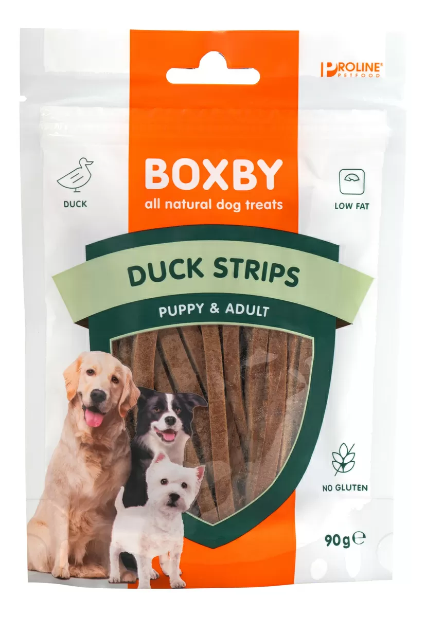Boxby Duck Strips - 90 g.