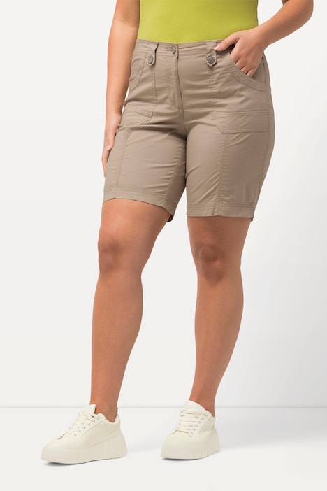Cargo-Bermuda, Komfortbund, 4-Pocket-Schnitt