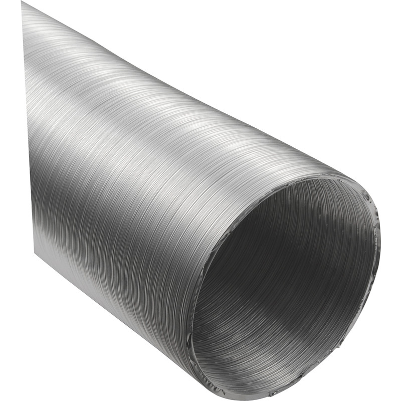 Flexibele afvoerslang aluminium Ø125mm, L 150cm
