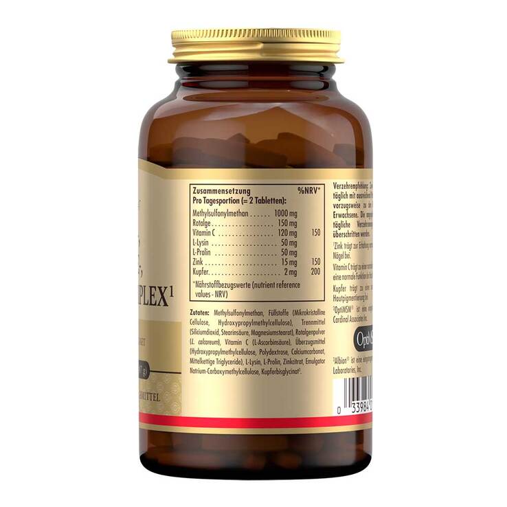 Solgar Haut Haare Nägel Komplex Tabletten, 60 St