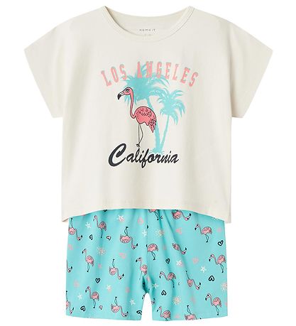 Name It Natt?j - Flamingo - Pool Blue