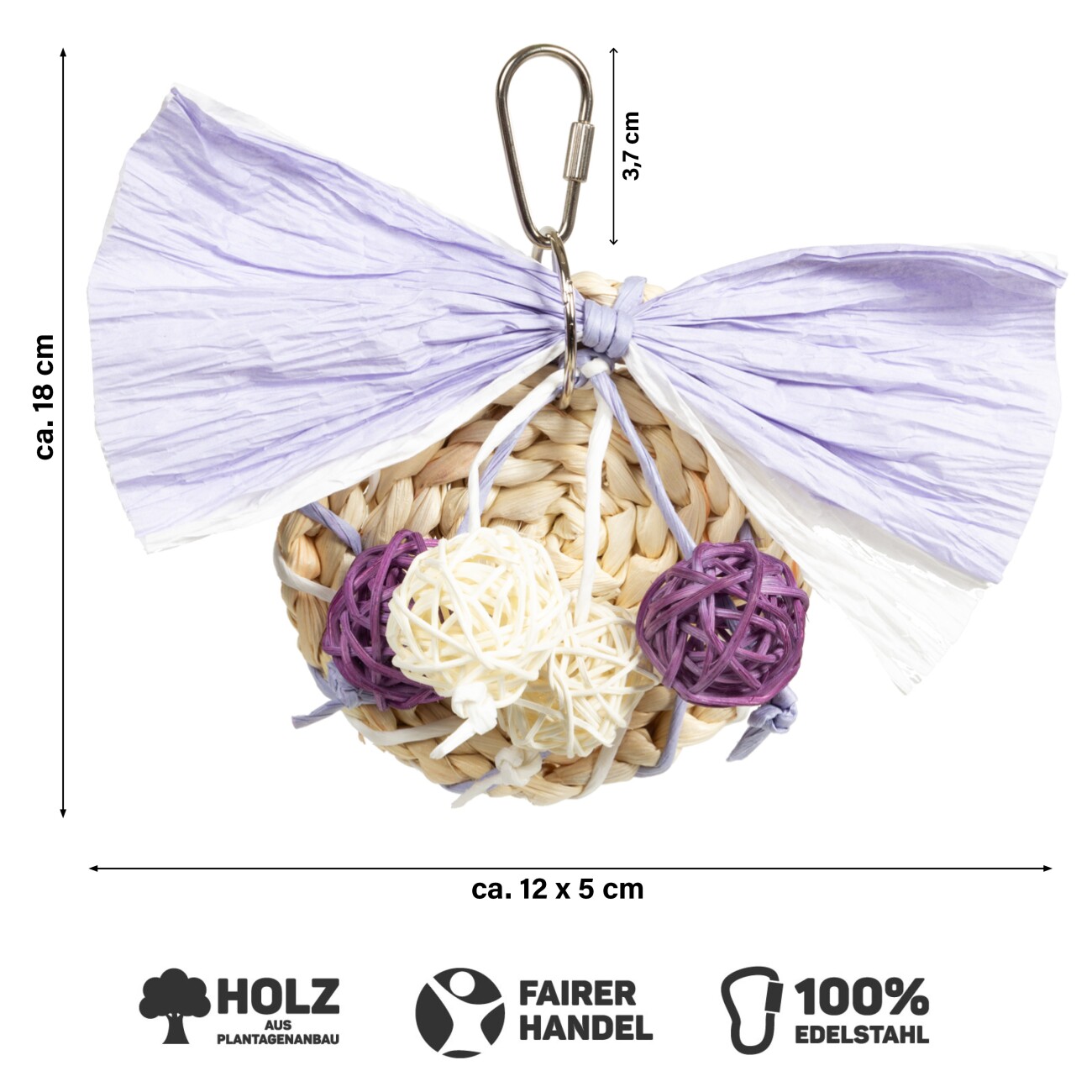 HappyBird Schredder Purple Flutter Disk