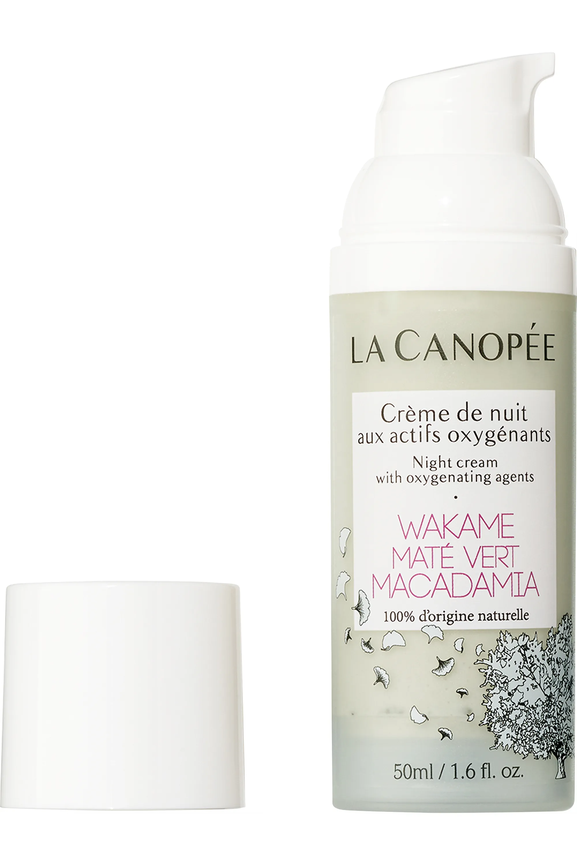 La Canopée Crème de nuit aux actifs oxygénants-50 ml