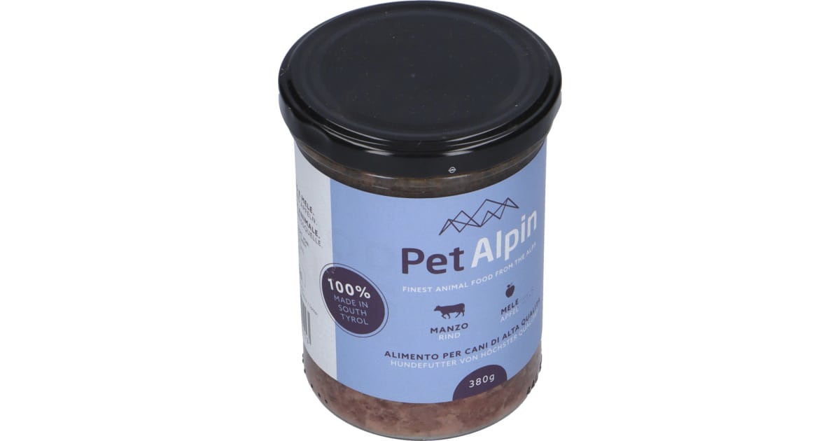 Pet Alpin Gulasch Rind/Apfel Hundef