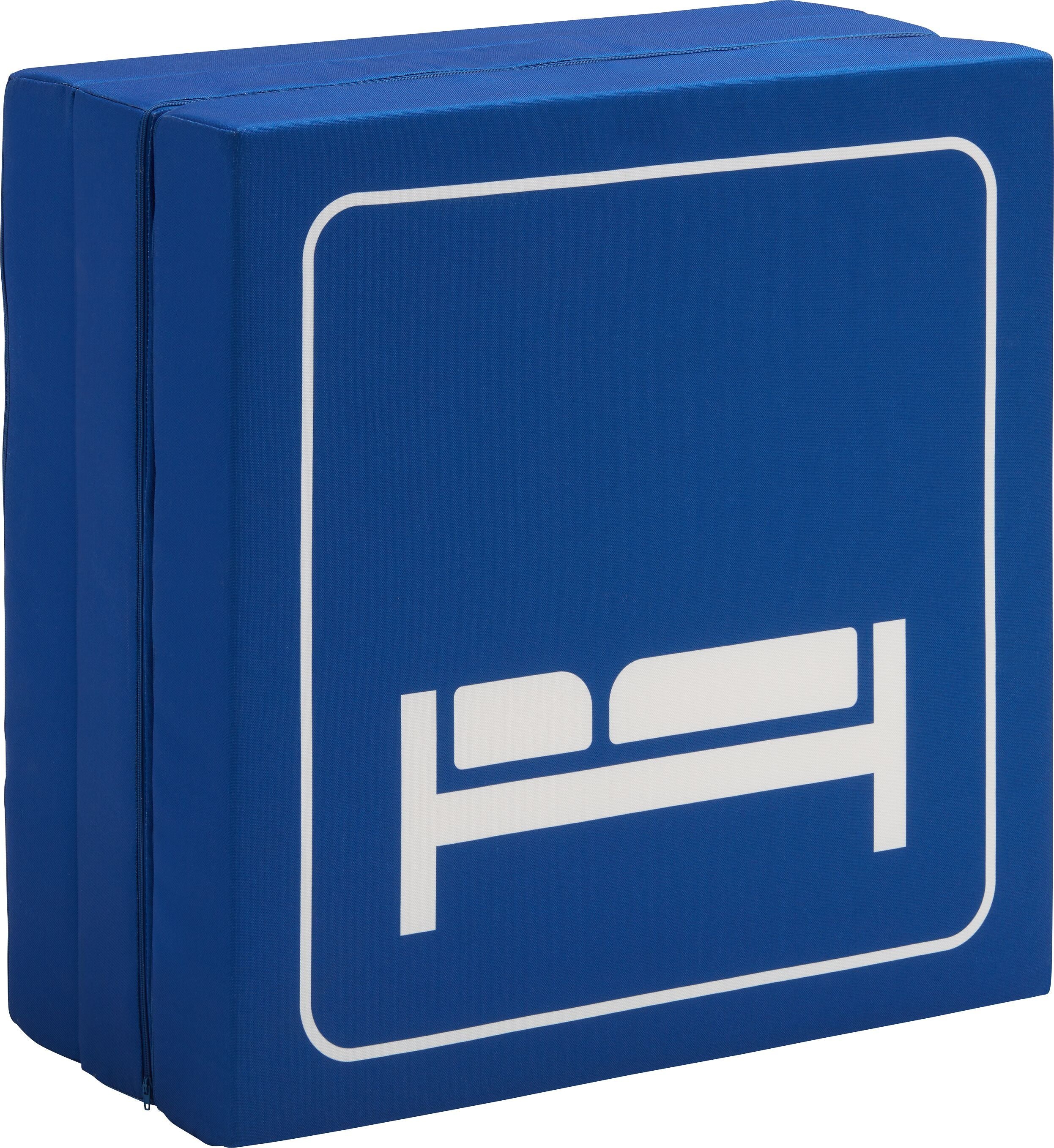 SE-PICTO Faltmatratze St Sawana, blau - Blau / 65 x 196 cm