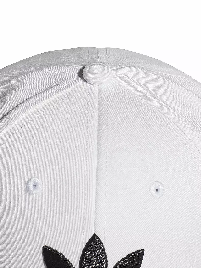 ADIDAS ORIGINALS Kappe BASEBALL CASS TREFOIL  weiss