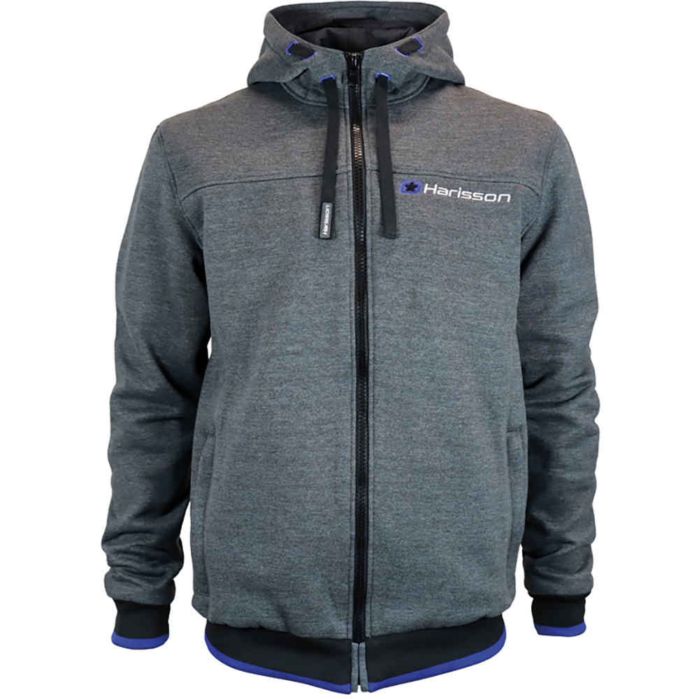 Harisson - Sweat zippé à capuche Stingray Gris