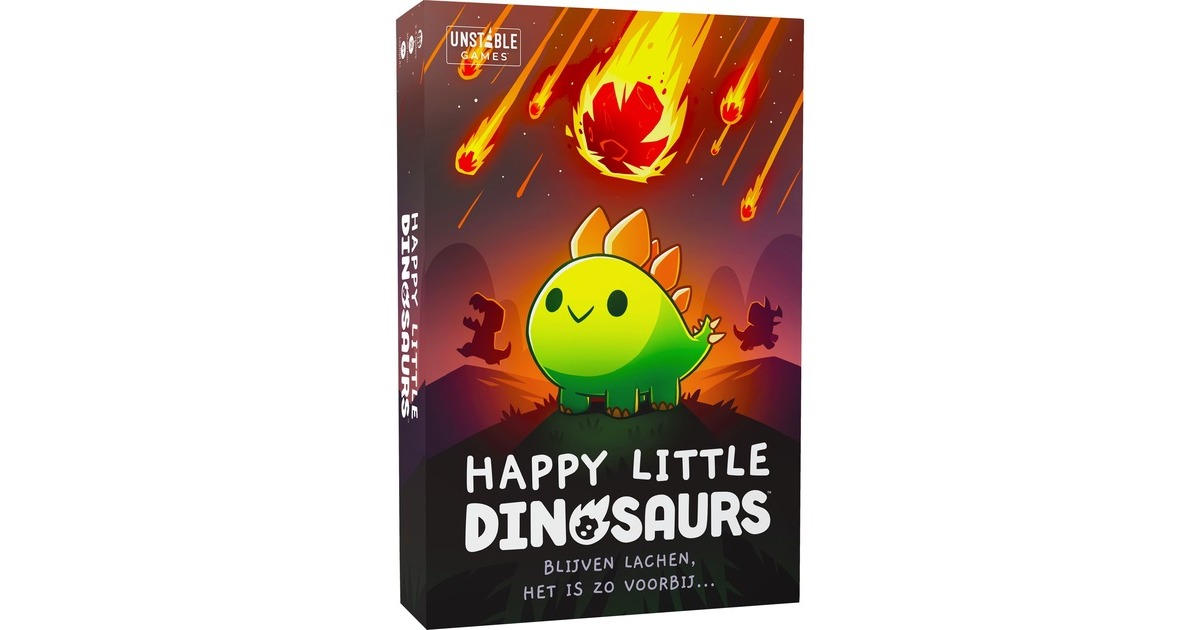 AsmodeeHappy Little Dinosaurs Kaartspel  (Nederlands, 2 - 4 spelers, 30 - 60 minuten, Vanaf 8 jaar)