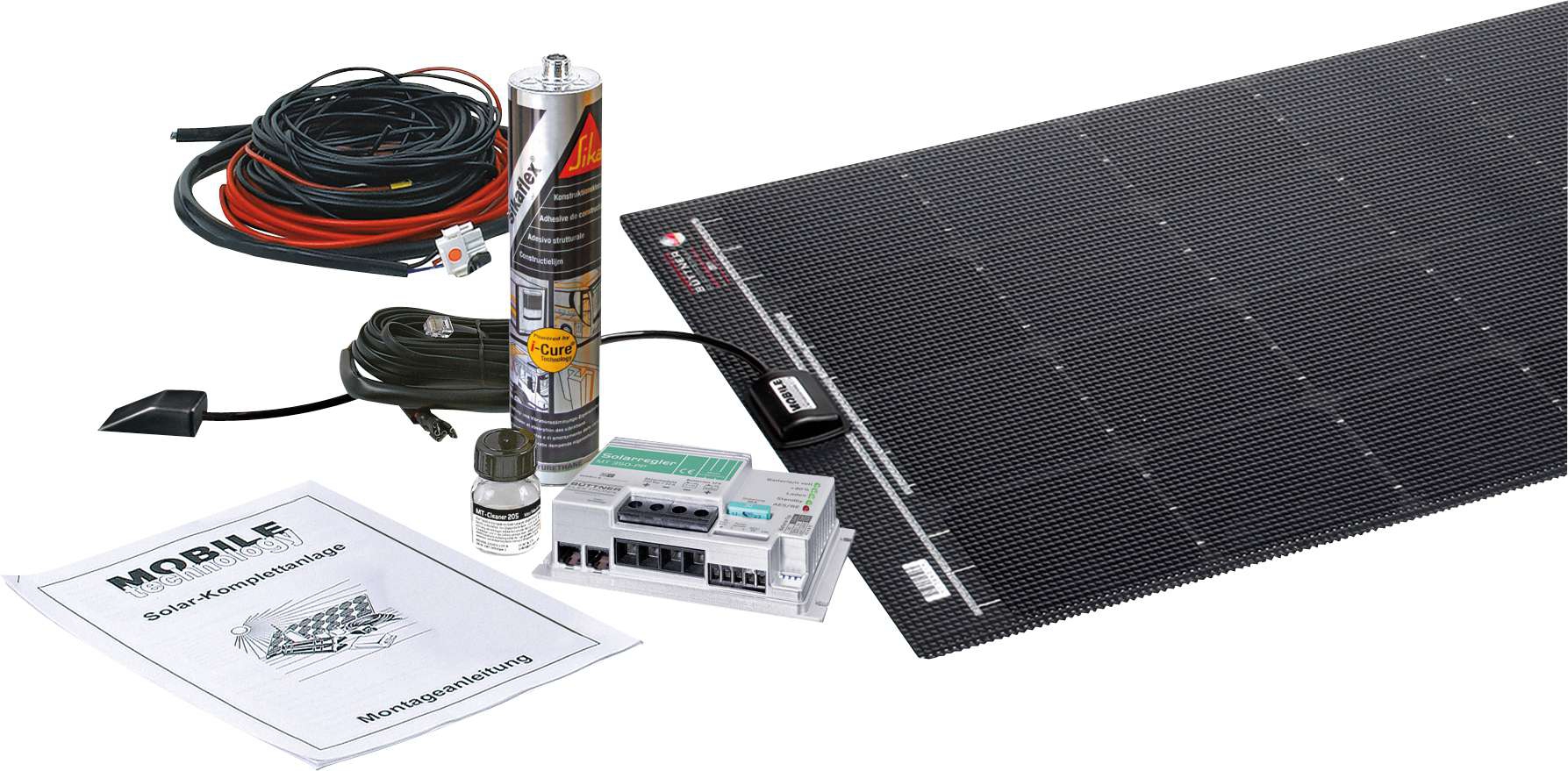 Büttner MT280-Solar Komplettanlage Flat-Light