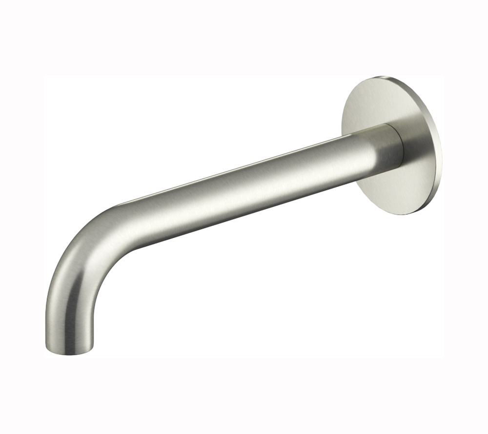 Hotbath Archie inbouw muuruitloop 18cm RVS