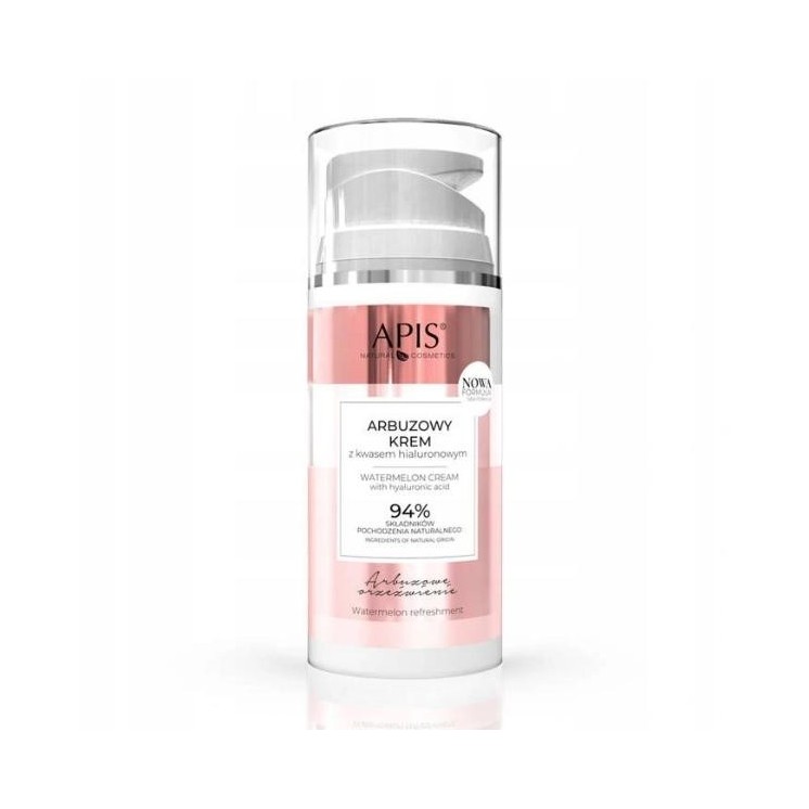 Apis Watermelon Refreshment watermeloen Gezichtscrème met hyaluronzuur 100 ml
