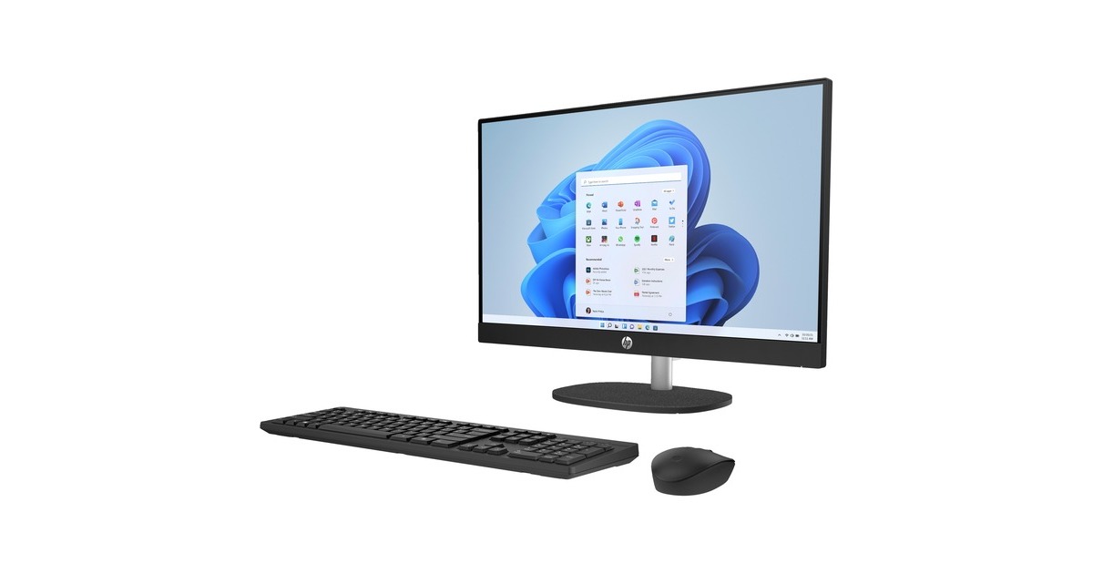 HPAIO 24-cr0055nd (895R1EA) all-in-one pc  (Zwart | i5-1335U | Iris Xe Graphics | 8 GB | 512 GB SSD)