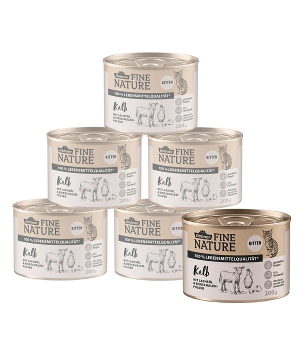 Dehner Fine Nature Nassfutter für Katzen