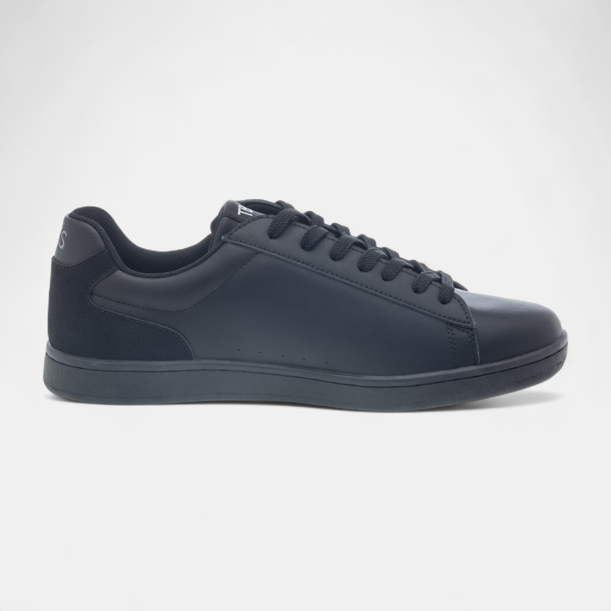 Baskets basses Homme en cuir noir