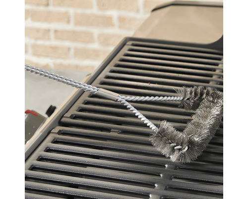 Weber driezijdige grillborstel 46 cm