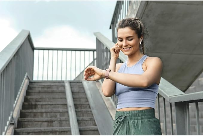 Fit Watch 5000 Smart Watch Bluetooth Fitness Tracker 1.65