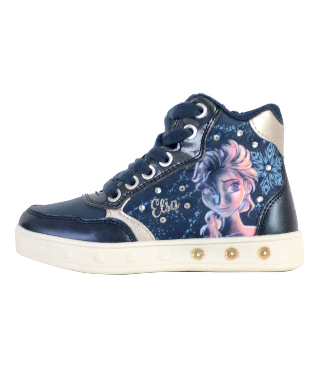 Basket Montante Cuir Enfant Geox Skylin